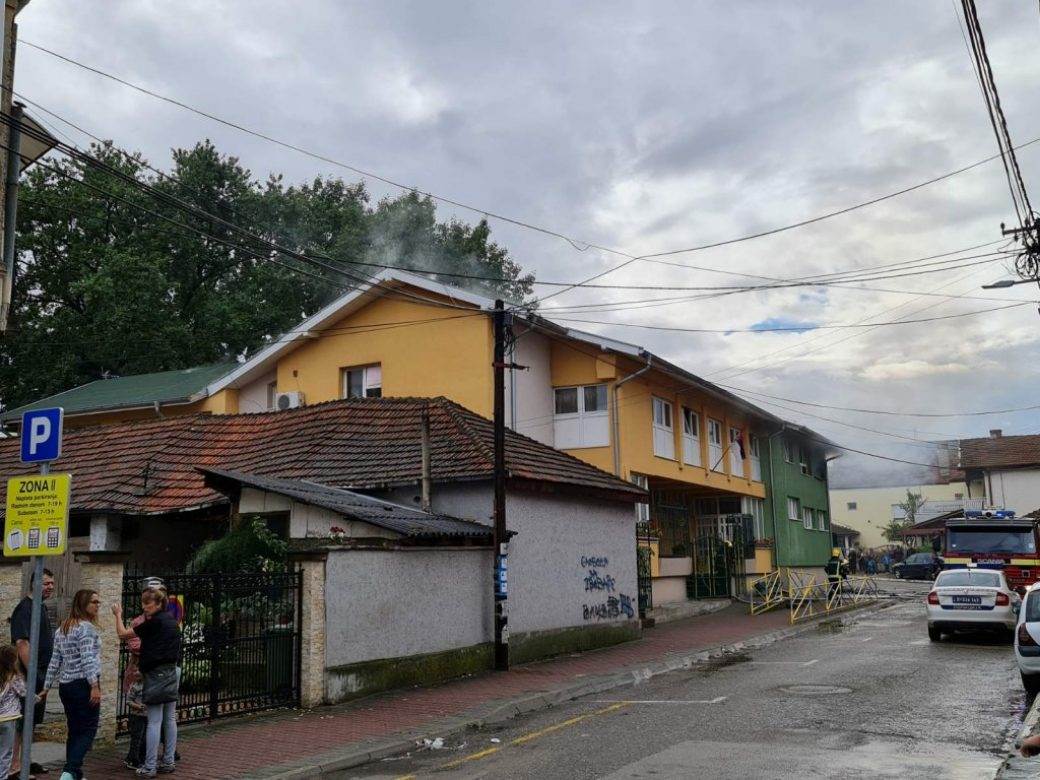 Požar u vrtiću Vlasotince