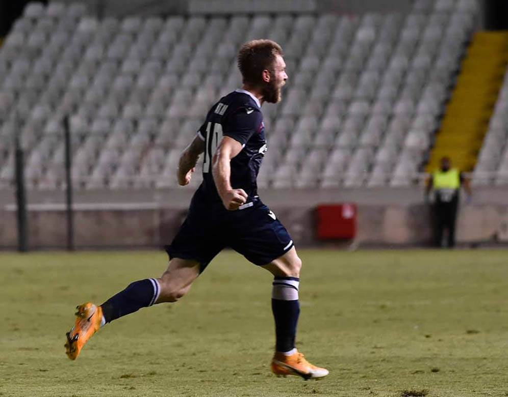 Crvena Zvezda Liga Evrope utakmica Marko Gobeljić Katarina Grujić čestitala pobedu