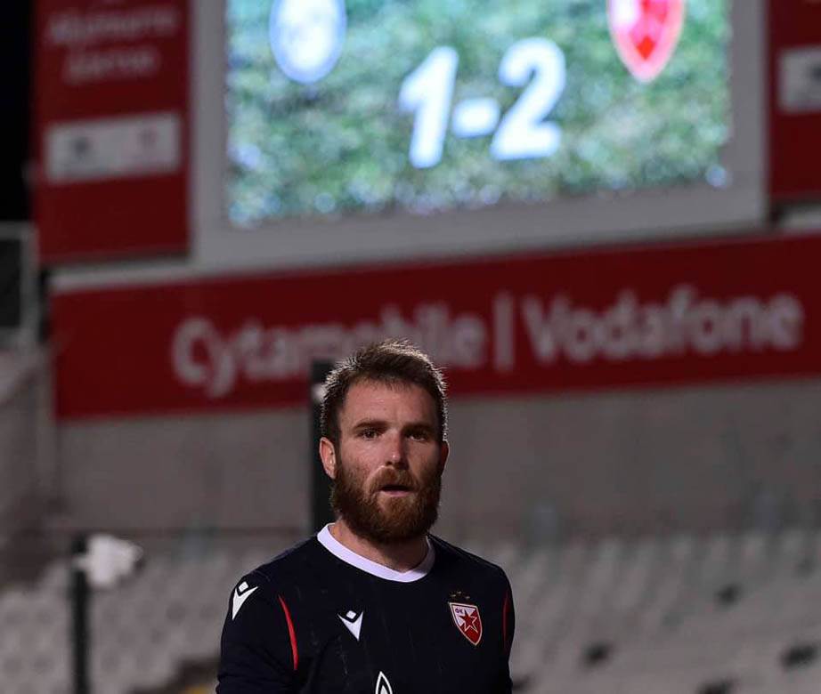 Crvena Zvezda Liga Evrope utakmica Marko Gobeljić Katarina Grujić čestitala pobedu