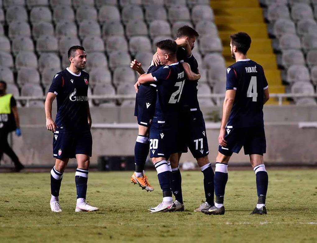 Crvena Zvezda Liga Evrope utakmica Marko Gobeljić Katarina Grujić čestitala pobedu