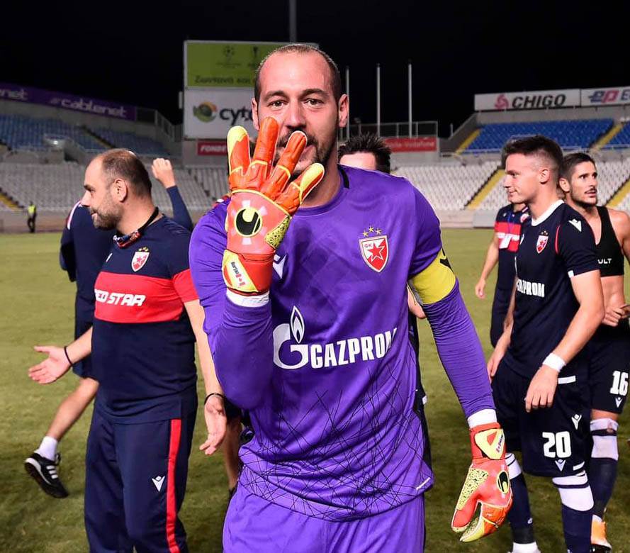 Crvena Zvezda Liga Evrope utakmica Marko Gobeljić Katarina Grujić čestitala pobedu