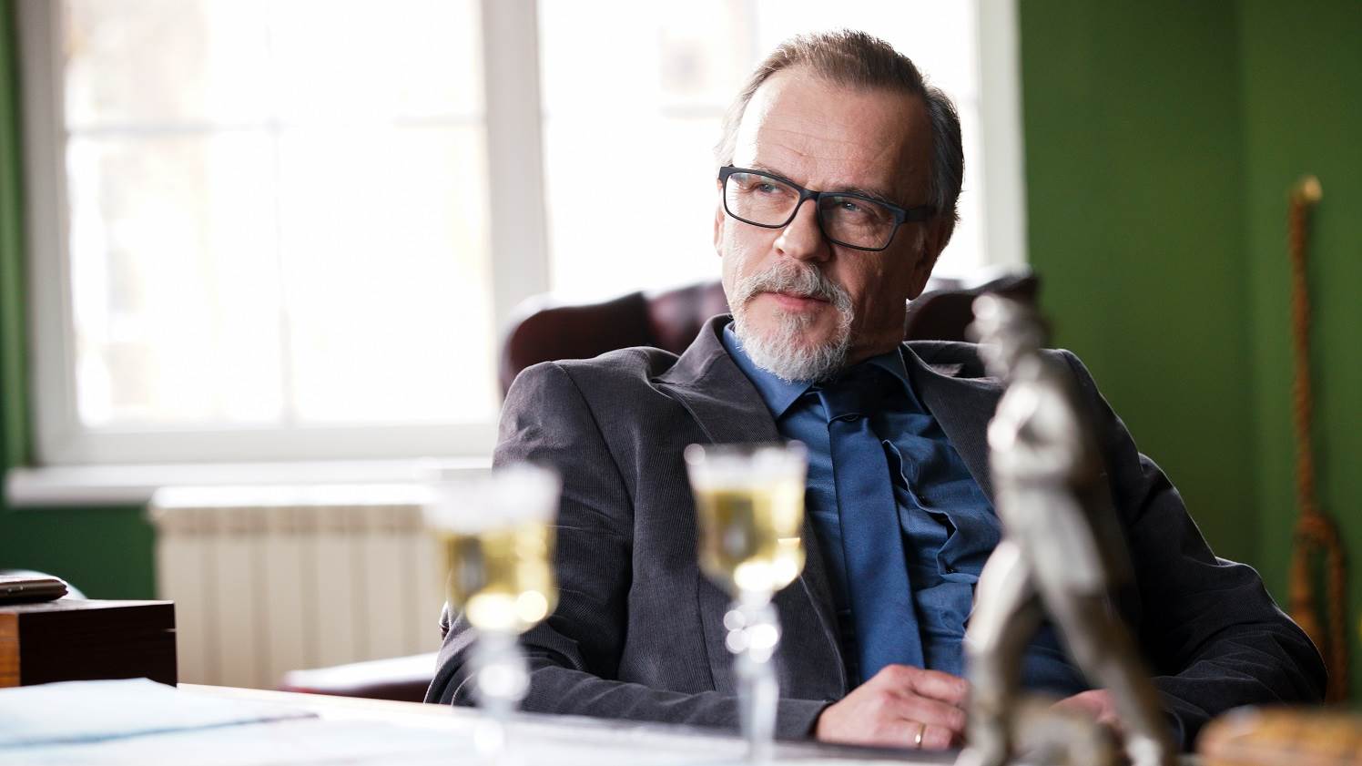 Državni službenik glumci Žarko Laušević Aleksandar Berček uloge