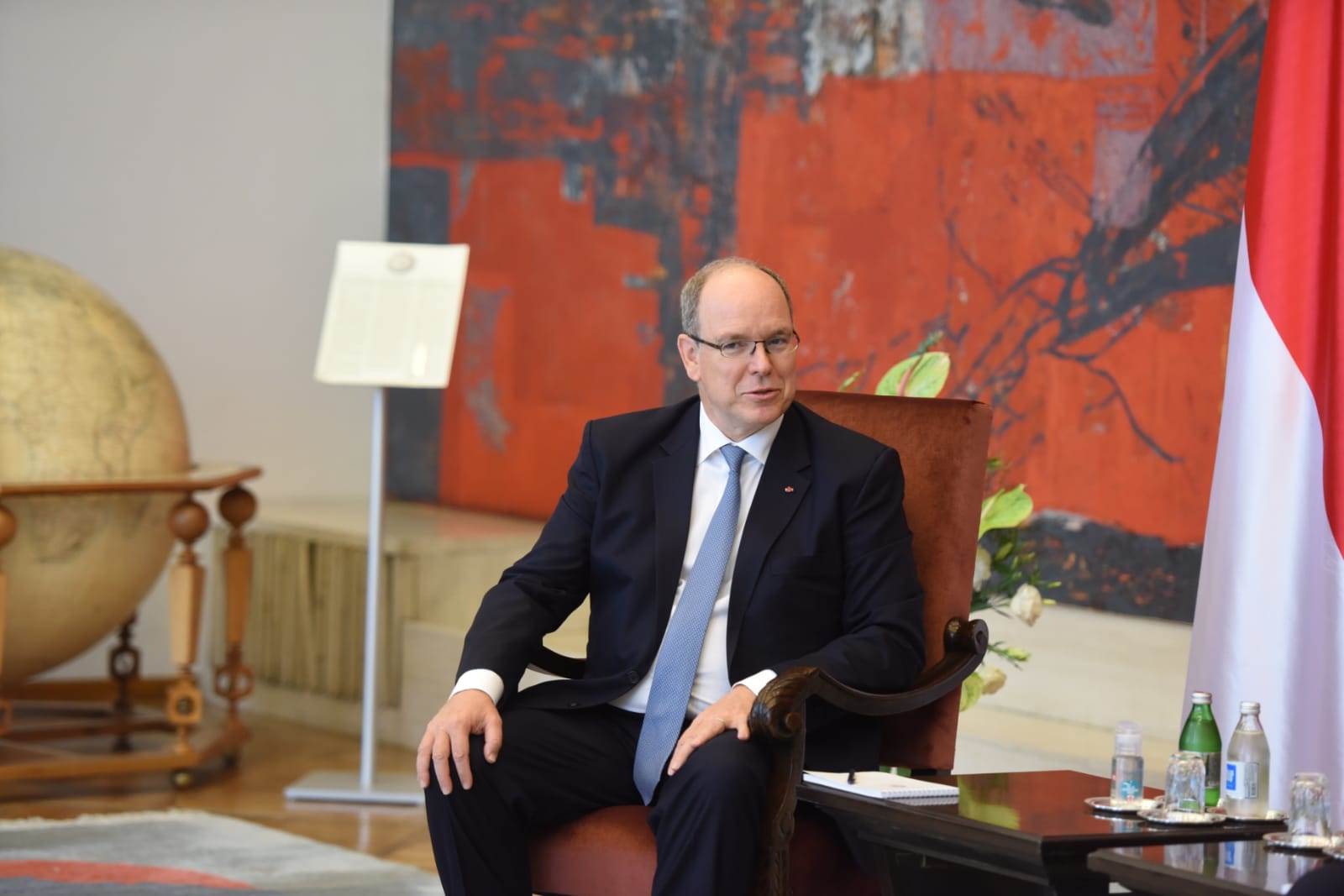 Princ od Monaka-poseta-Beograd-svečani doček-Palata Srbije-Aleksandar Vučić