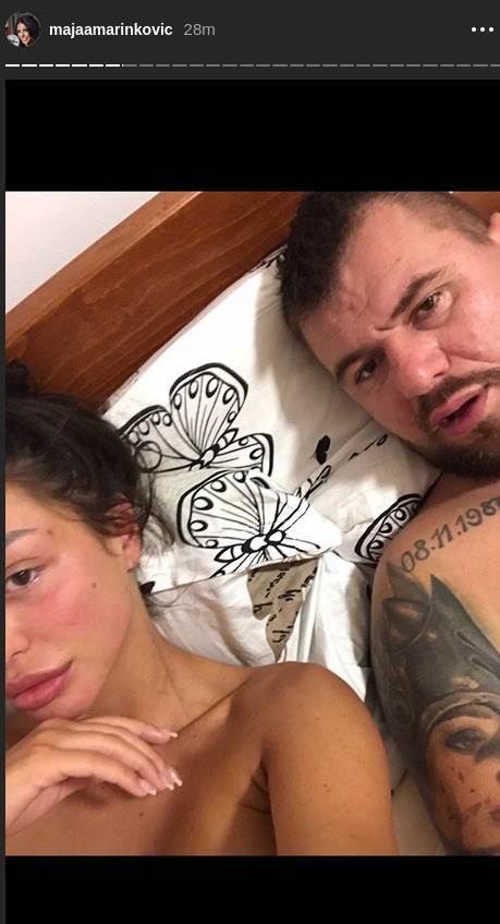 Maja Marinković Marko Janjušević Janjuš tukao Maju bila sva u modricama