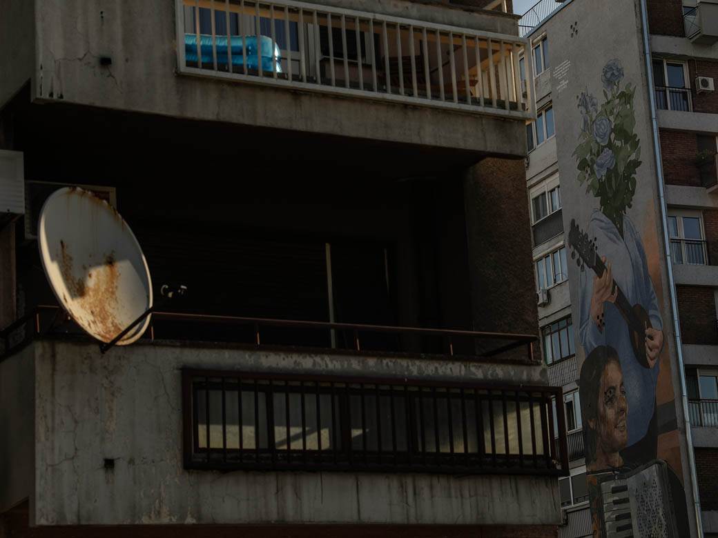 Mural ekološki Beograd Dorćol Artez fotografije