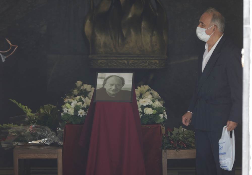 Goran Paskaljević komemoracija oproštaj urna Novo groblje