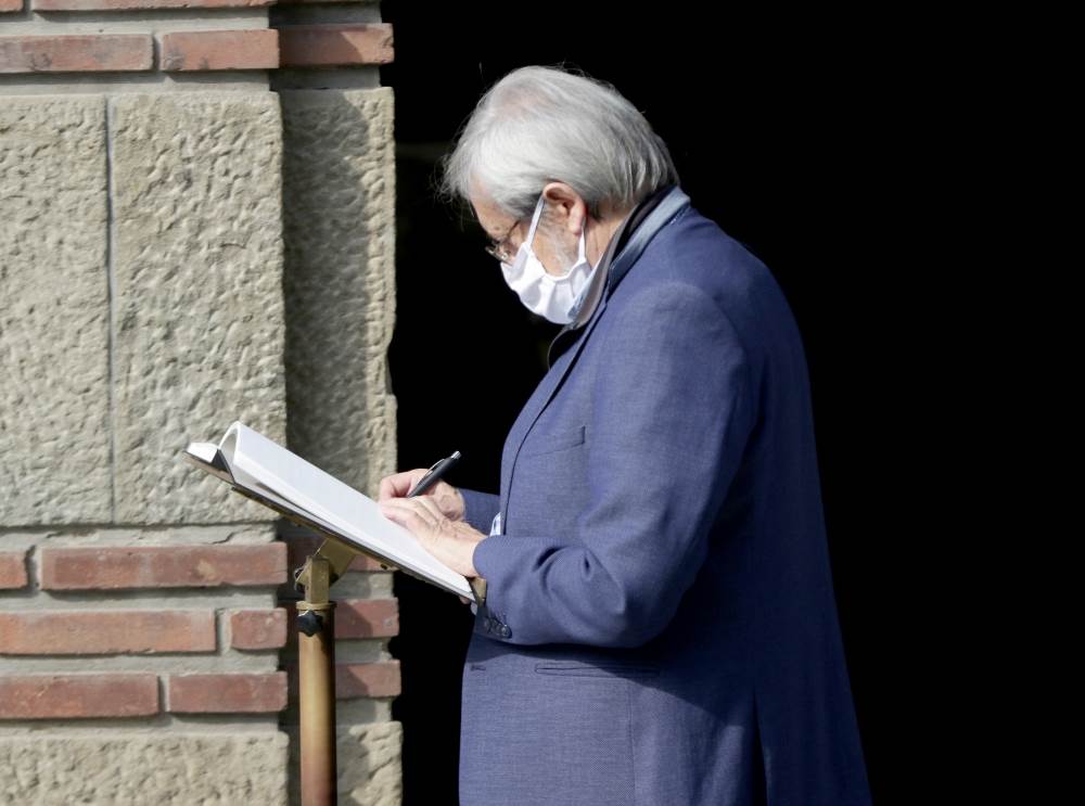 Goran Paskaljević komemoracija oproštaj urna Novo groblje