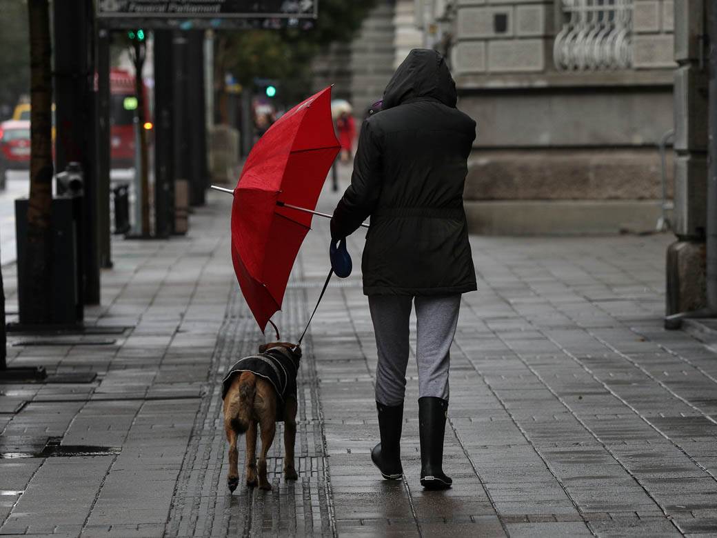 Beograd vreme kiša kolaps gužva saobraćaj fotografije
