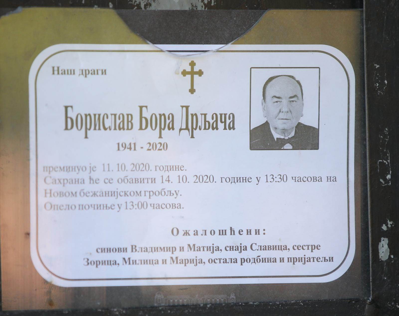 Bora Drljača smrt Era Ojdanić slomljen hteo da se obesi