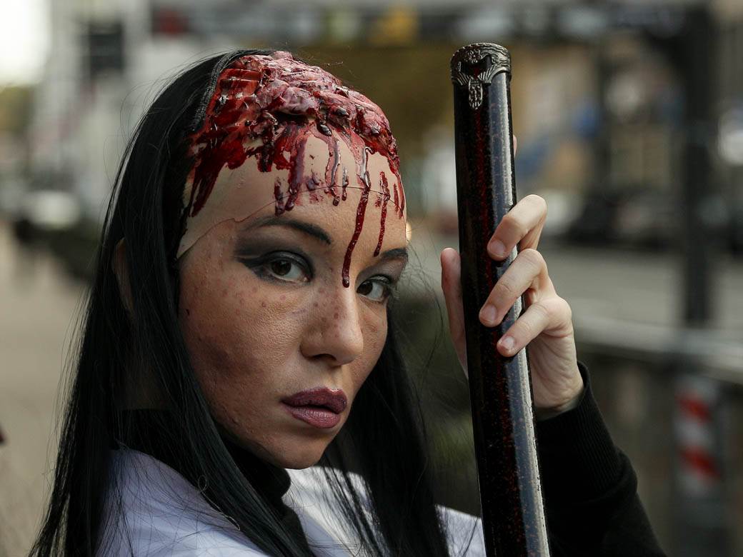 Zombi šetnja 2020 Beograd Festival srpskog filma fantastike fotografije