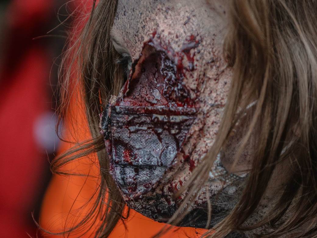 Zombi šetnja 2020 Beograd Festival srpskog filma fantastike fotografije