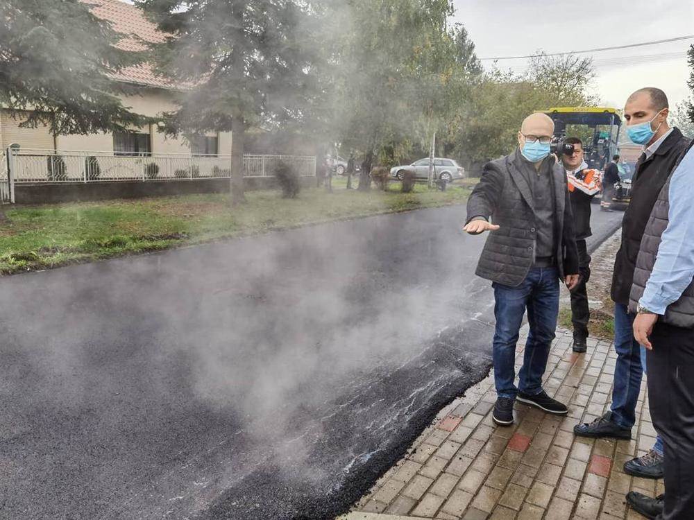 Budisava-radovi-gradonačelnik- Novi Sad- Miloš Vučević 