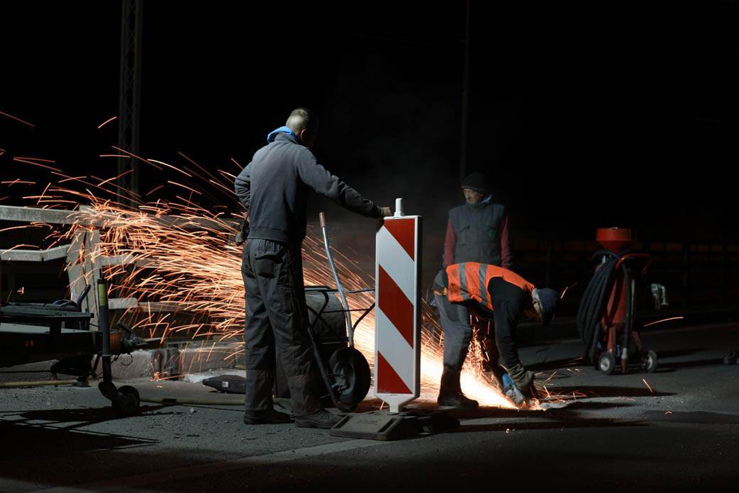 Pančevački most radovi rekonstrukcija gužva u saobraćaju fotografije