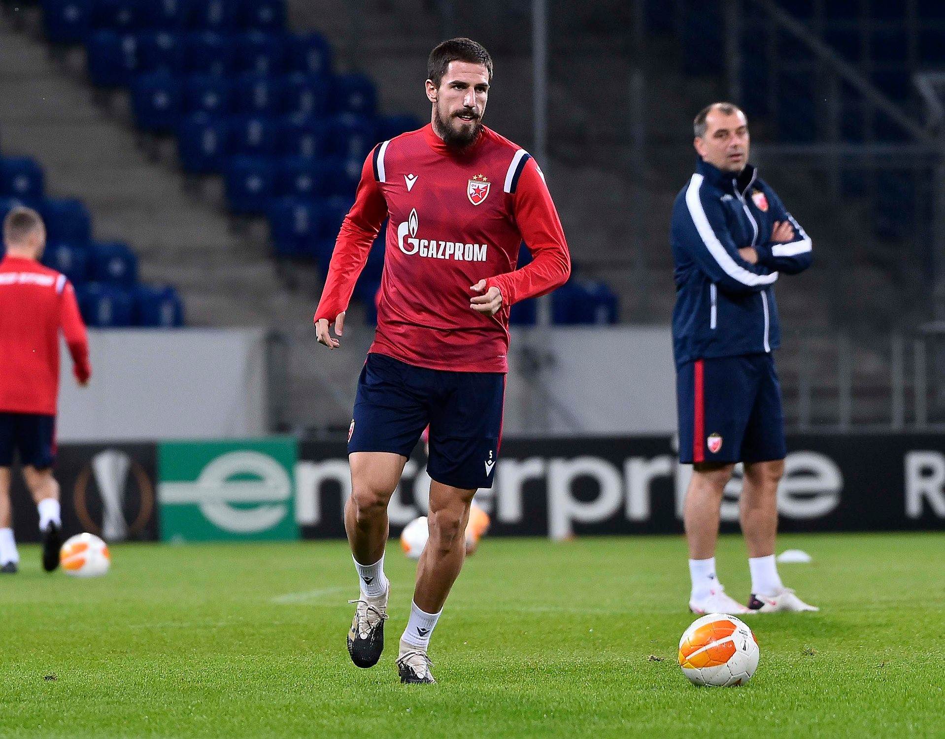 crvena zvezda trening bez publike hofenhajm nemačka foto