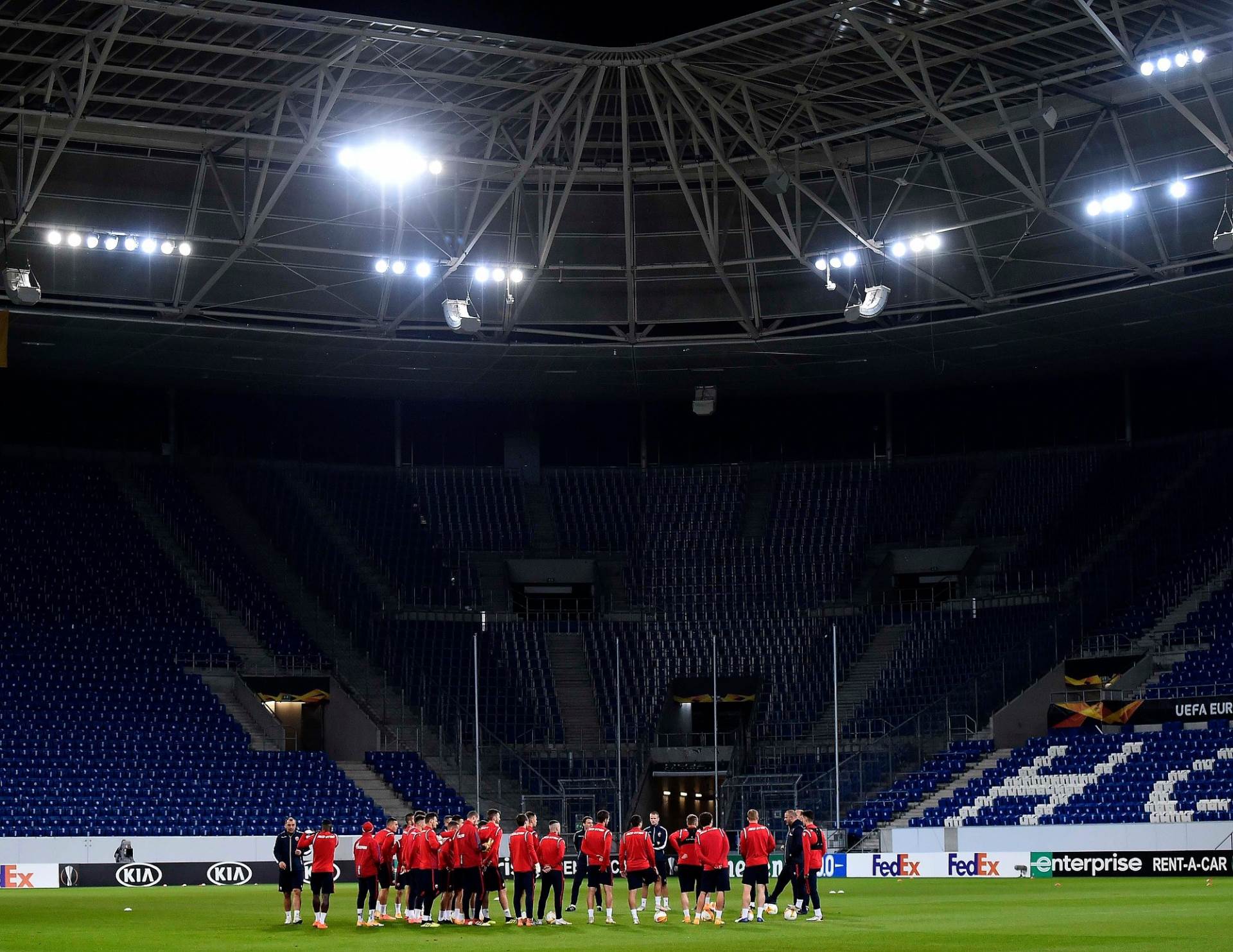 crvena zvezda trening bez publike hofenhajm nemačka foto