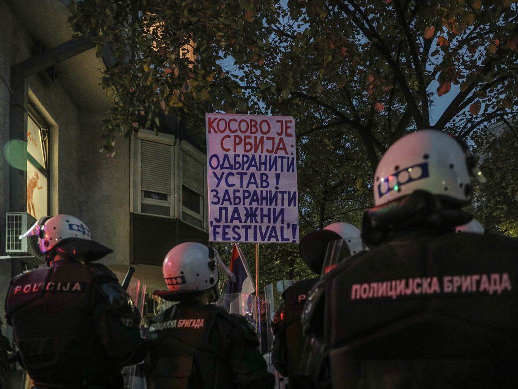 mirdita dobar dan policija neredi zavetnici czkd fotografije