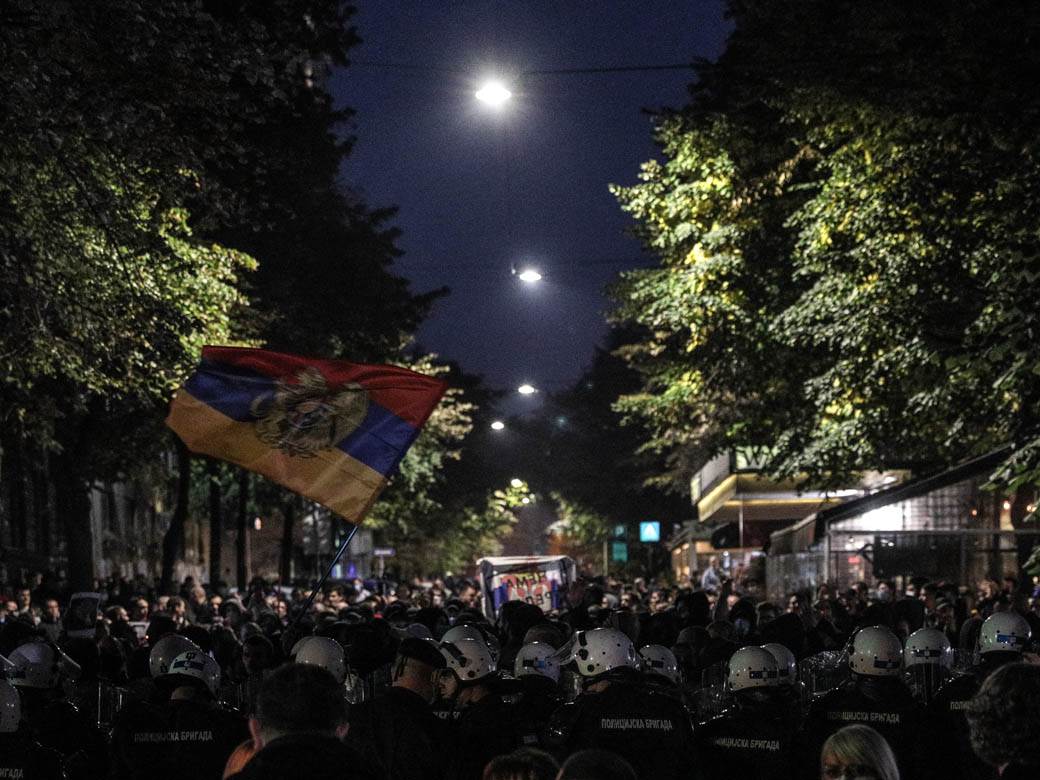 mirdita dobar dan policija neredi zavetnici czkd fotografije