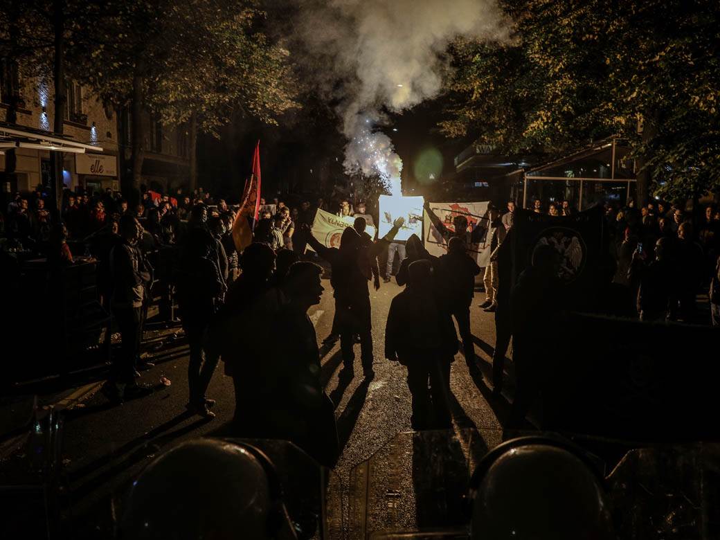 mirdita dobar dan policija neredi zavetnici czkd fotografije