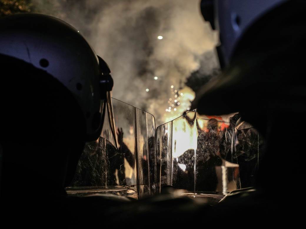 mirdita dobar dan policija neredi zavetnici czkd fotografije