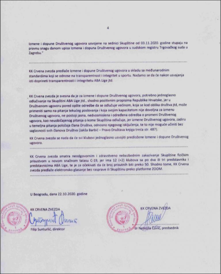 crvena zvezda miško ražnatović aba liga partizan cas