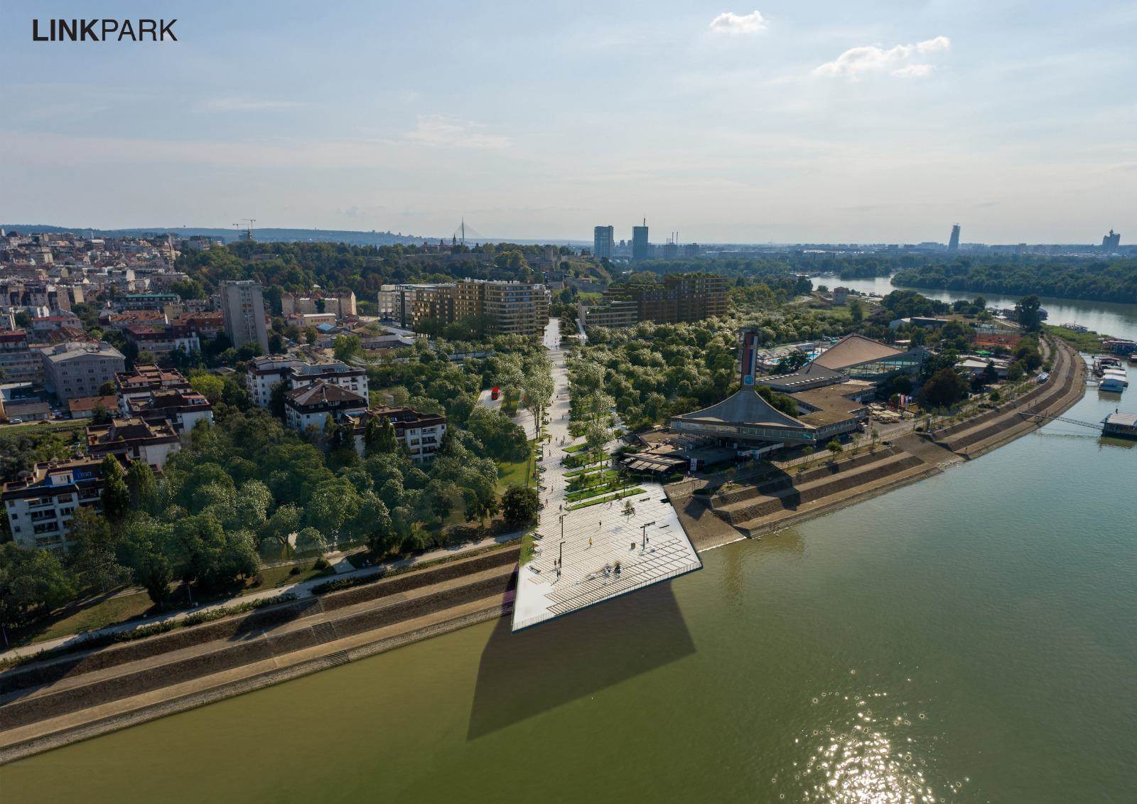 linijski park beograd izgradnja urbanista marko stojcic