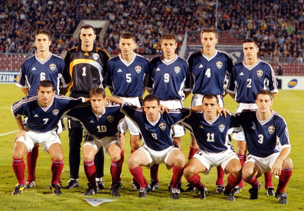 reprezentacija jugoslavija dresovi fudbal brojevi fotografije