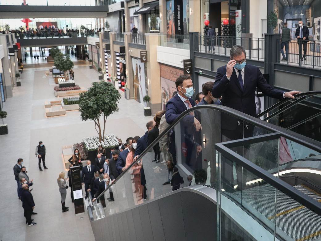  aleksandar vučić oldtajmer galerija belgrade otvaranje tržni centar beograd na vodi fotografije