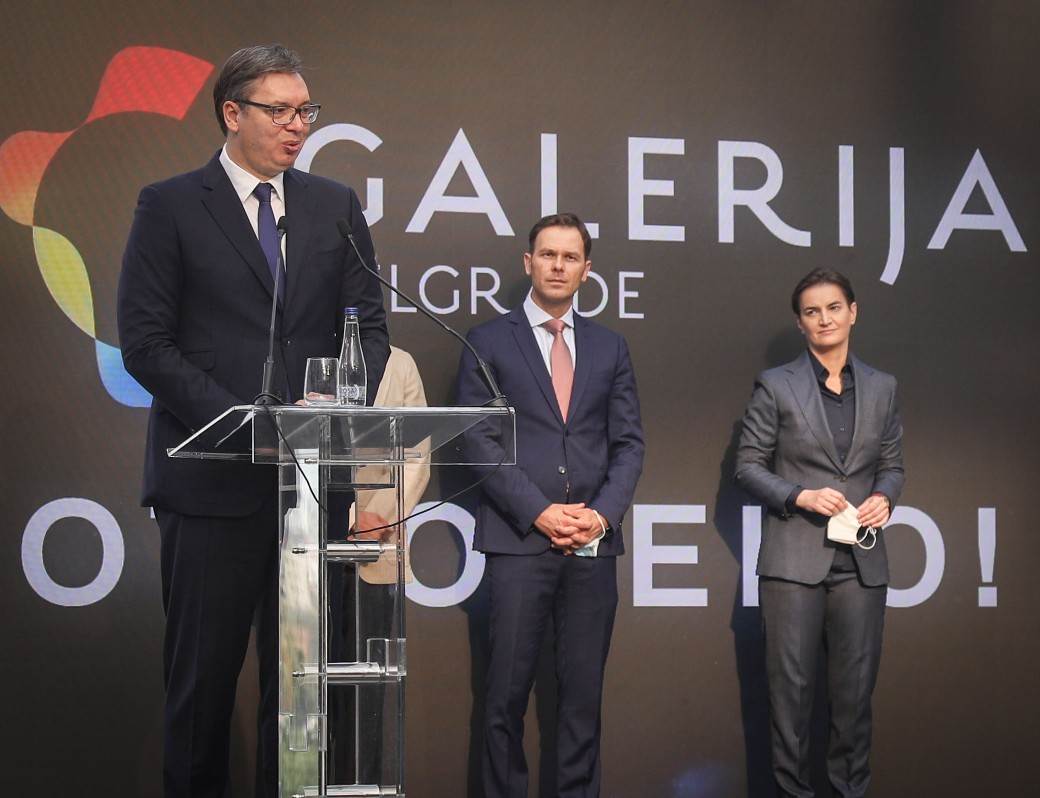  aleksandar vučić oldtajmer galerija belgrade otvaranje tržni centar beograd na vodi fotografije