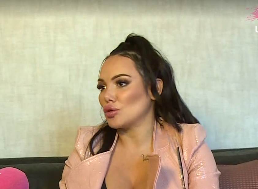 Tamara Đurić u crnoj haljini