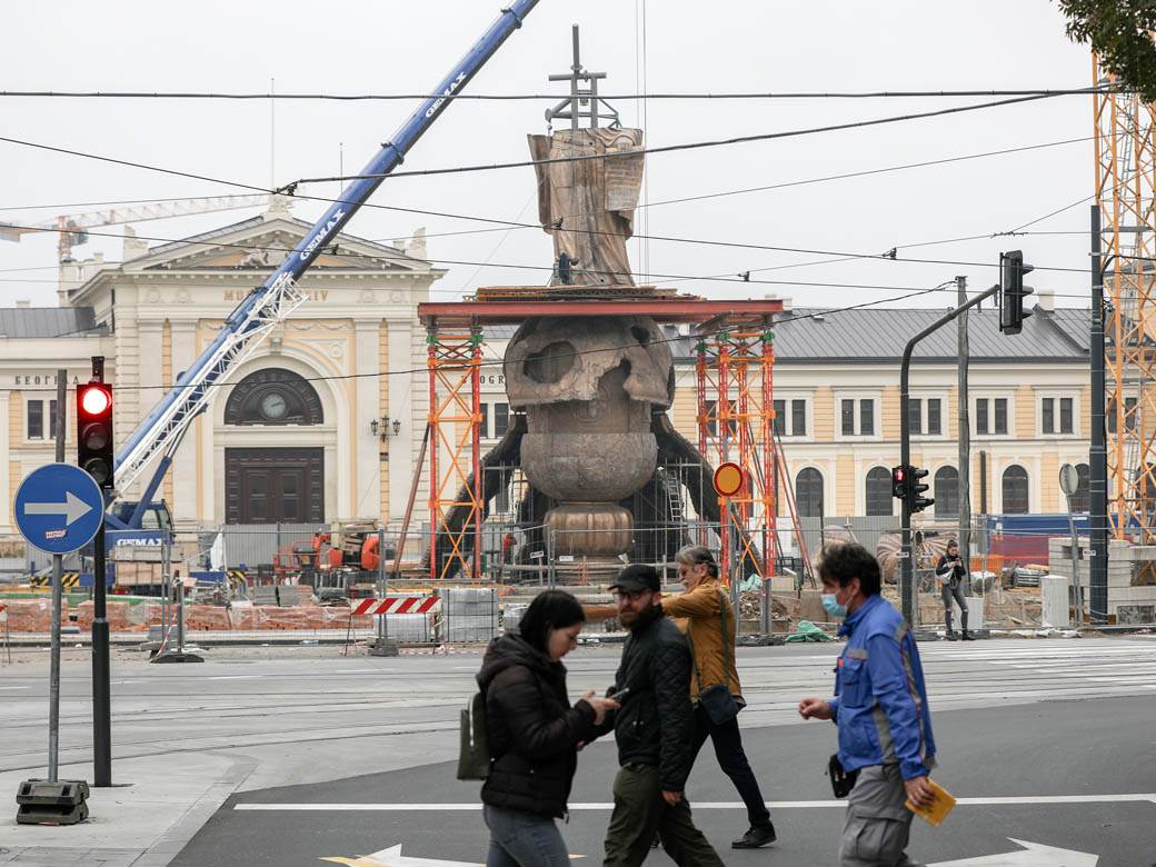 beograd spomenik stefan nemanja zatvaranje