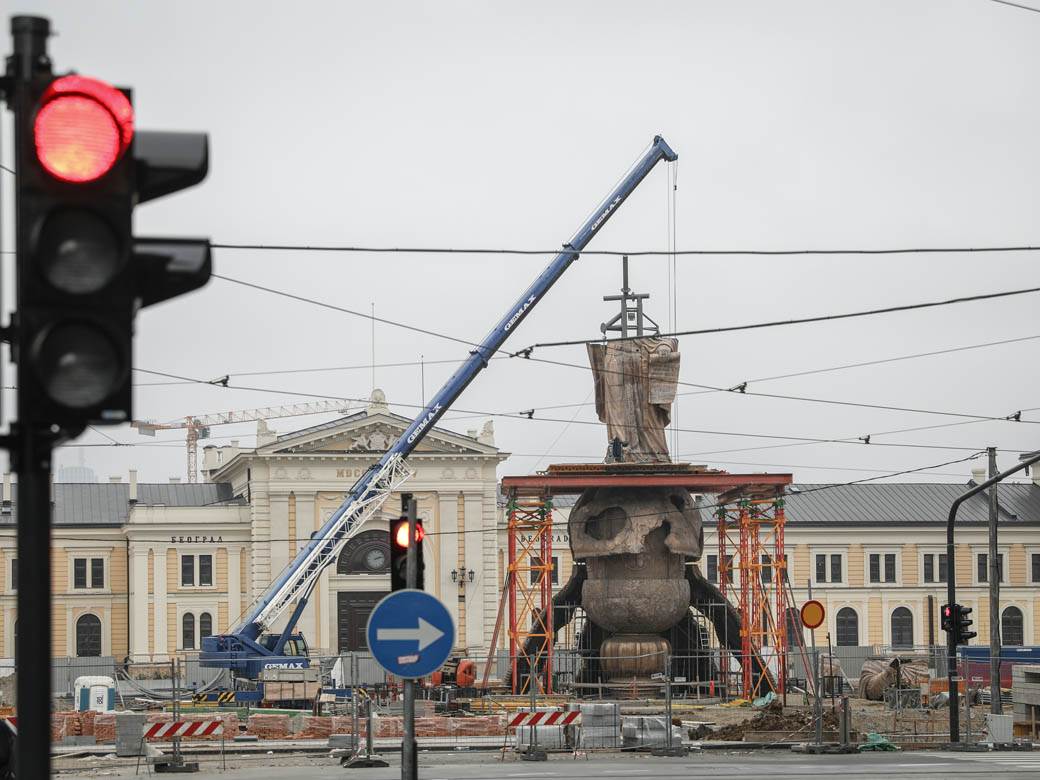 beograd spomenik stefan nemanja zatvaranje
