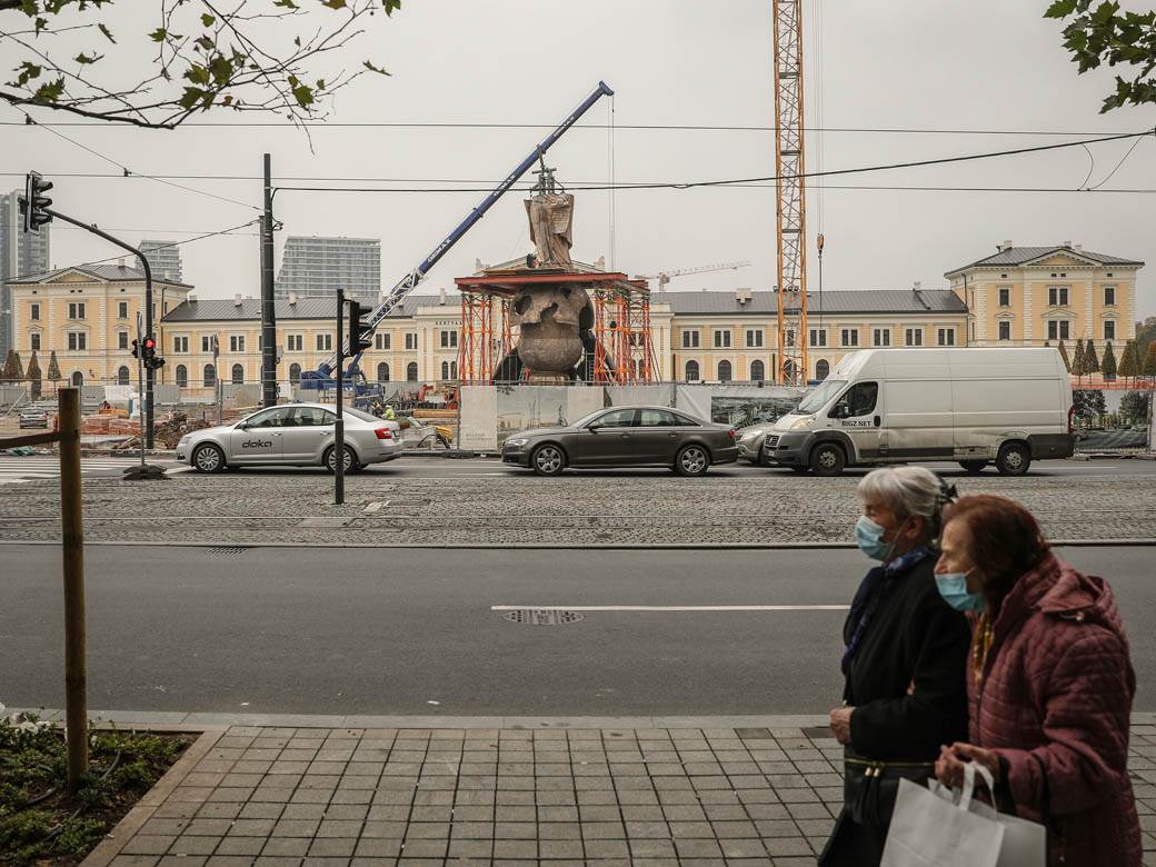 beograd spomenik stefan nemanja zatvaranje