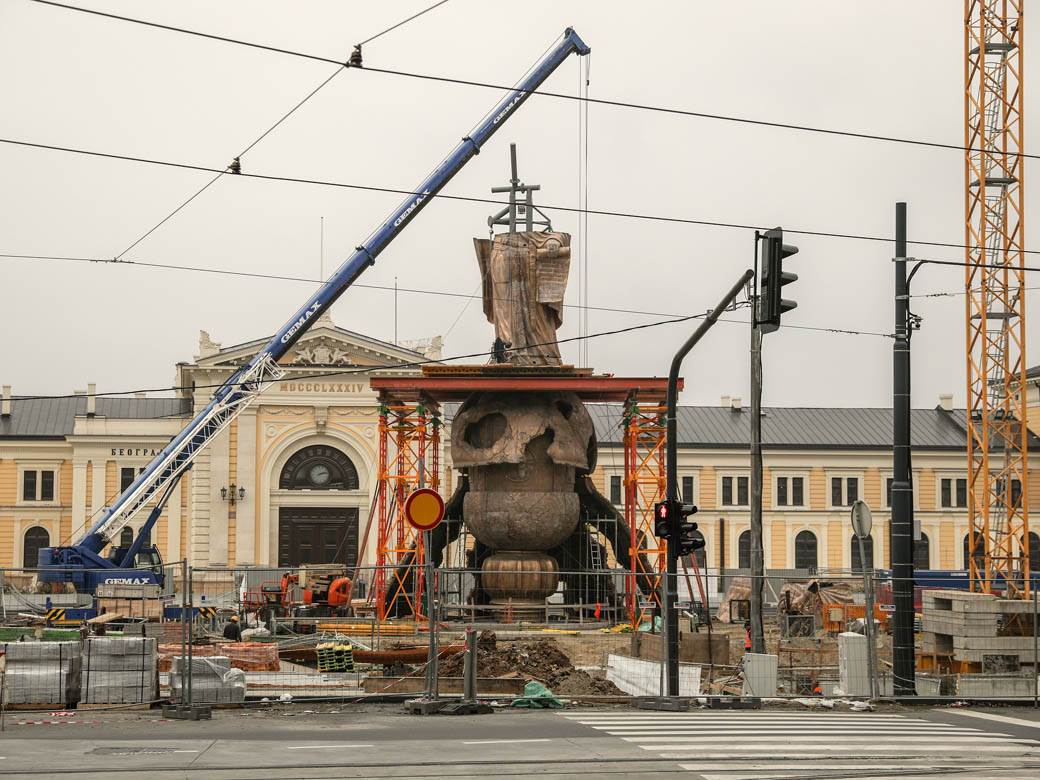 beograd spomenik stefan nemanja zatvaranje