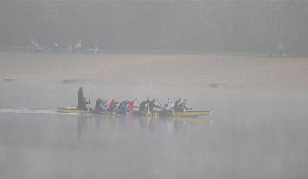 beograd zagadjen vazduh magla ada ciganlija fotografije