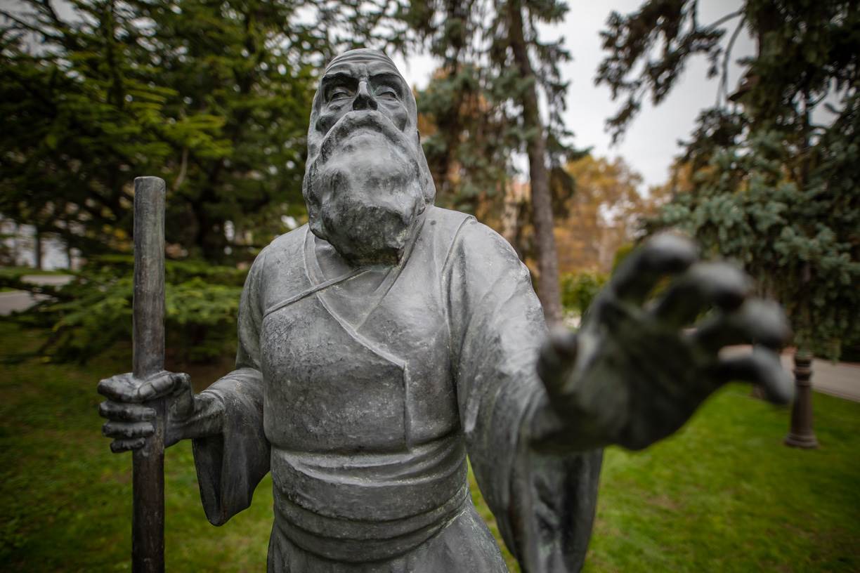 slepi guslar skulptura spomenik kalemegdan