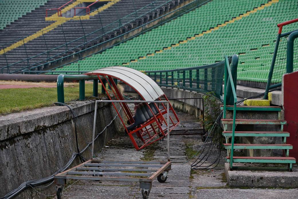 bosna i hercegovina-iran stadion koševo dotrajao oronuo fotografije