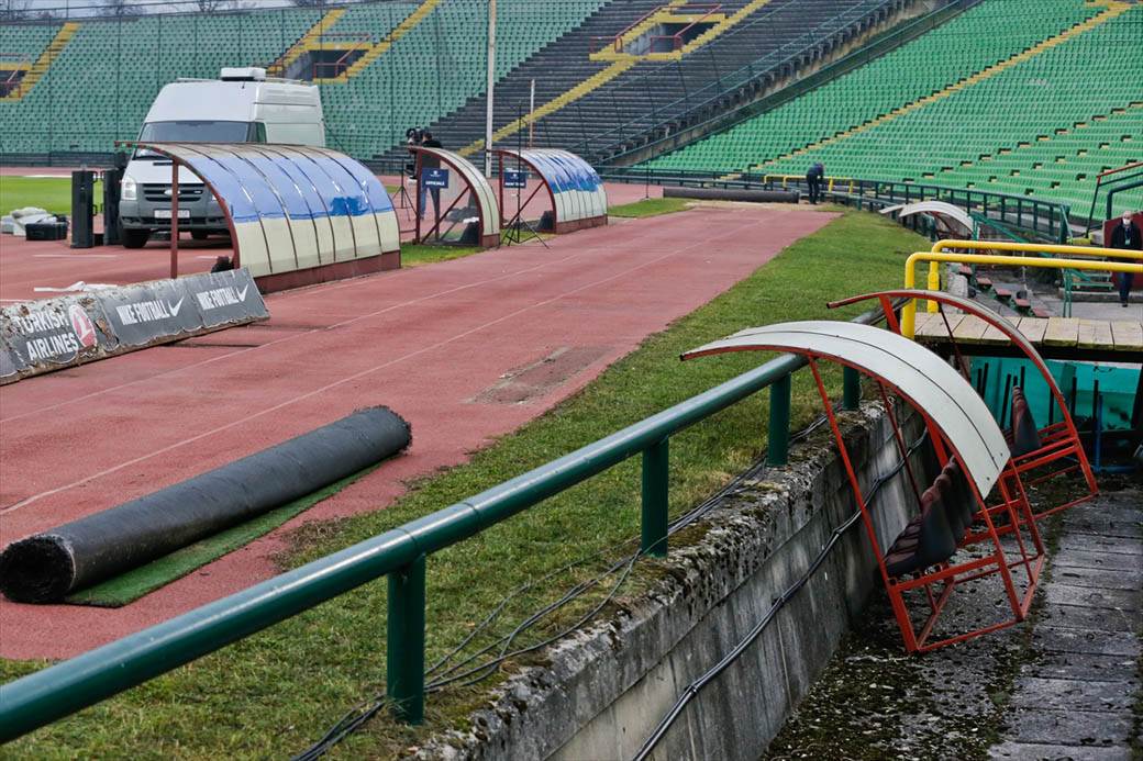bosna i hercegovina-iran stadion koševo dotrajao oronuo fotografije