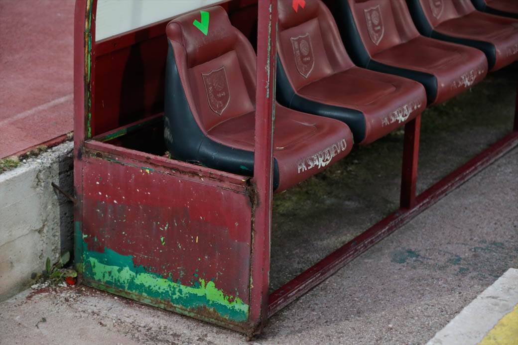 bosna i hercegovina-iran stadion koševo dotrajao oronuo fotografije