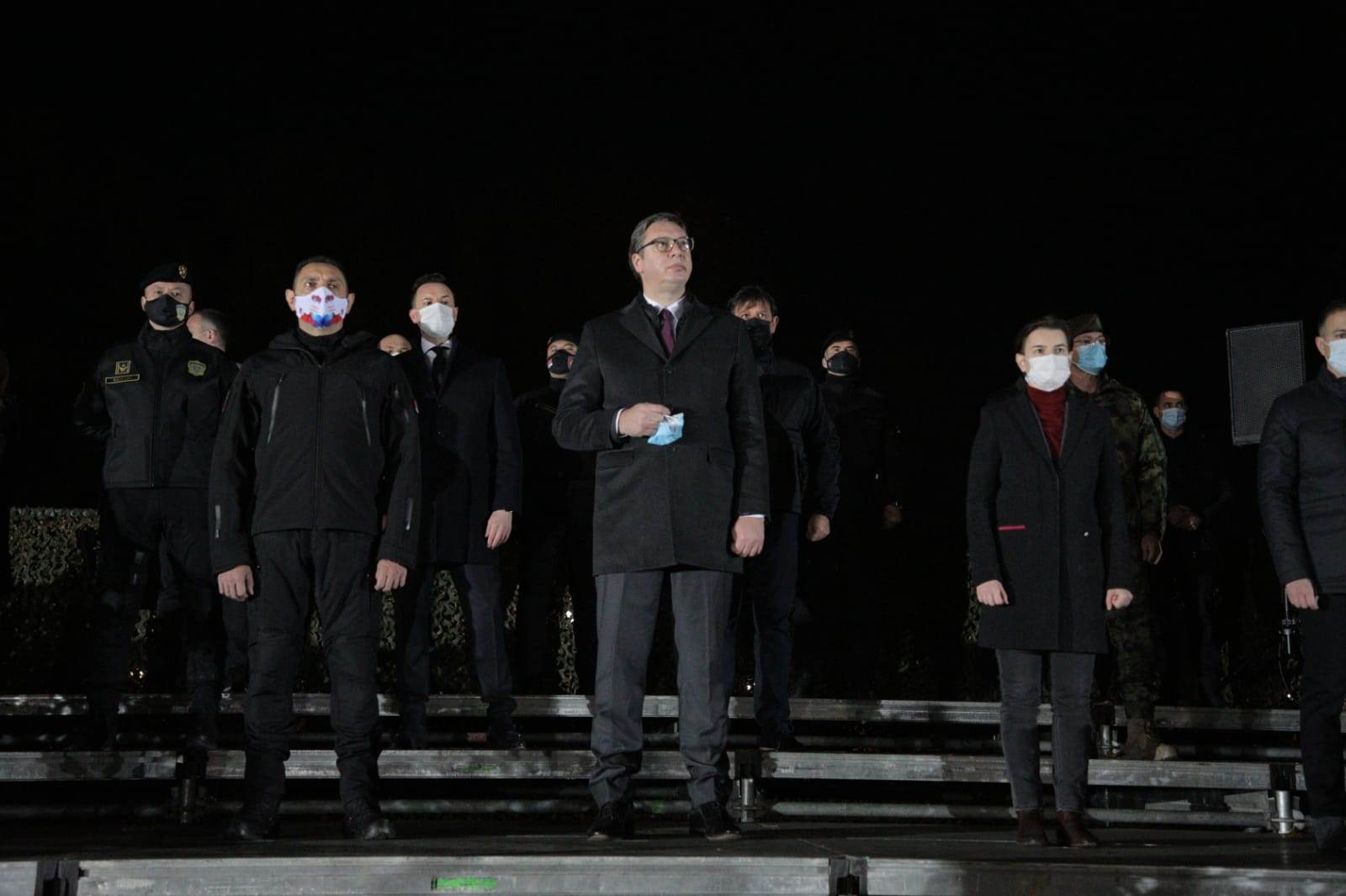 policija antiteroristička vežba obruč beograd aleksandar vučić aleksandar vulin ana brnabić foto