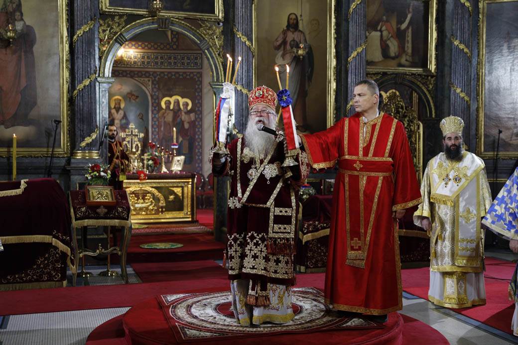 patrijarh irinej preminuo sahrana uživo liturgija saborna crkva patrijaršija fotografije