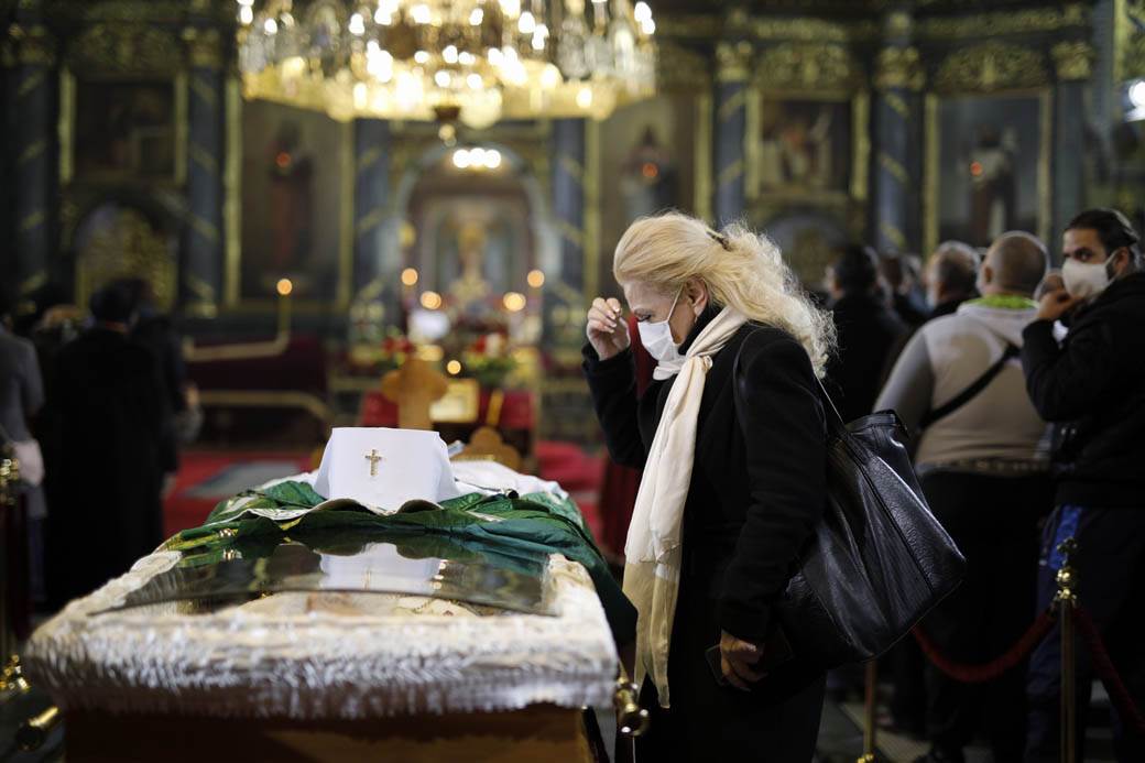 patrijarh irinej preminuo sahrana uživo liturgija saborna crkva patrijaršija fotografije