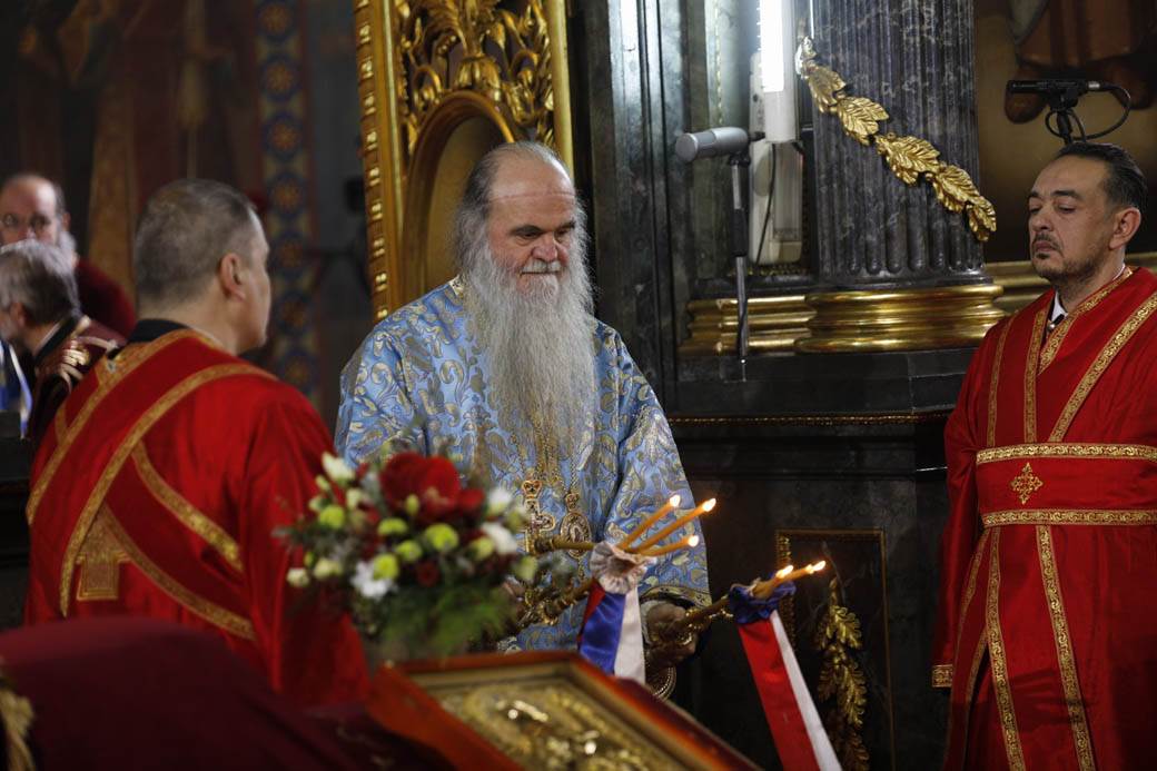 patrijarh irinej preminuo sahrana uživo liturgija saborna crkva patrijaršija fotografije