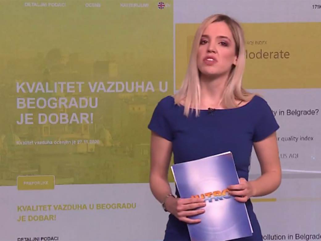 tv prva voditeljka masa tomic jutarnji program vremenska prognoza