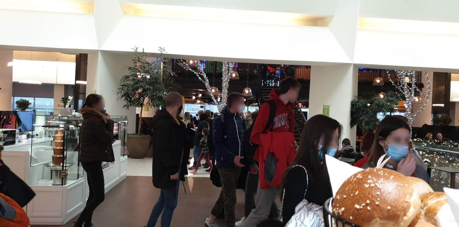 crni petak guzva u trznom centru sasa joksimovic komentar video na facebooku