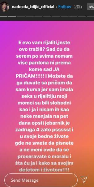 nadezda biljic zavrsila u bolnici toma panic 