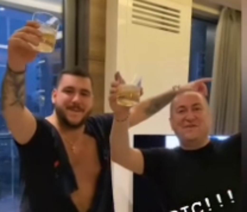 radisa trajkovic djani unuk nikola peva mu pesme instagram video