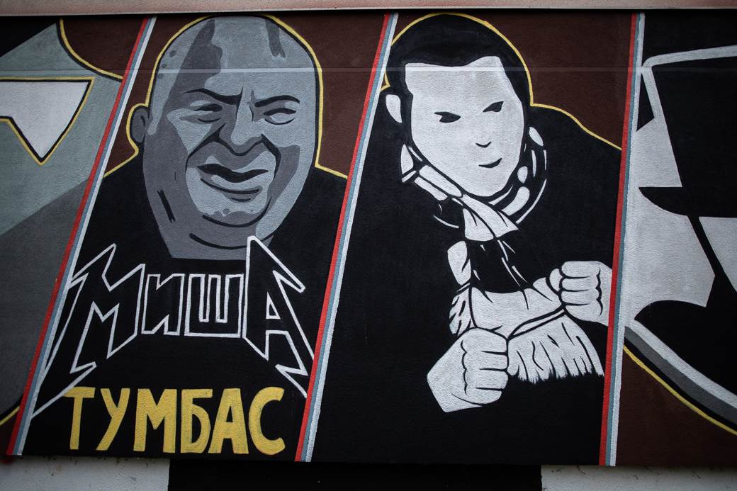 novica velickovic mural kk partizan padinska skela navijači izjava reakcija