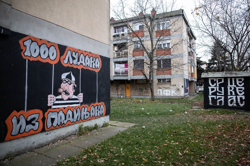 novica velickovic mural kk partizan padinska skela navijači izjava reakcija