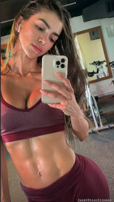 anlela sagra fitnes model instagram foto