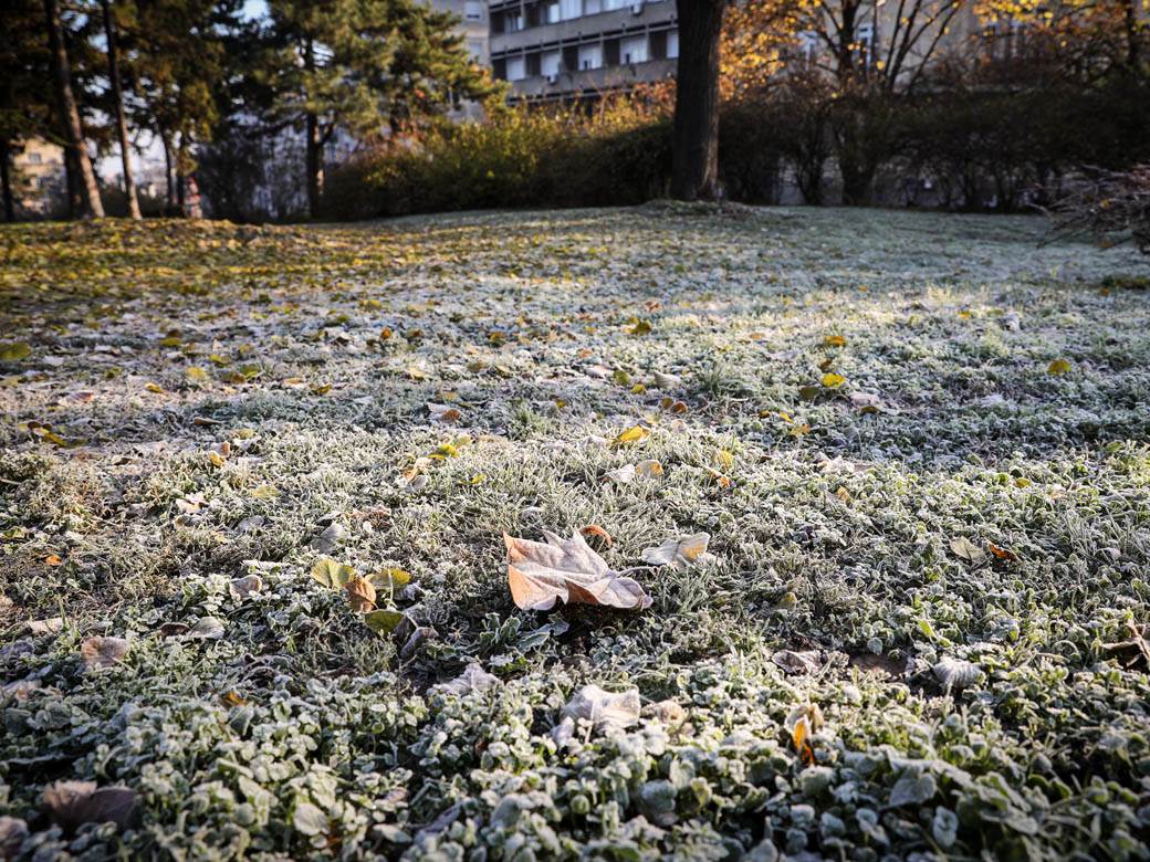 zima mraz beograd hladno vremenska prognoza fotografije
